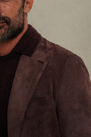 Suede Iconic Handmade Blazer Jacket