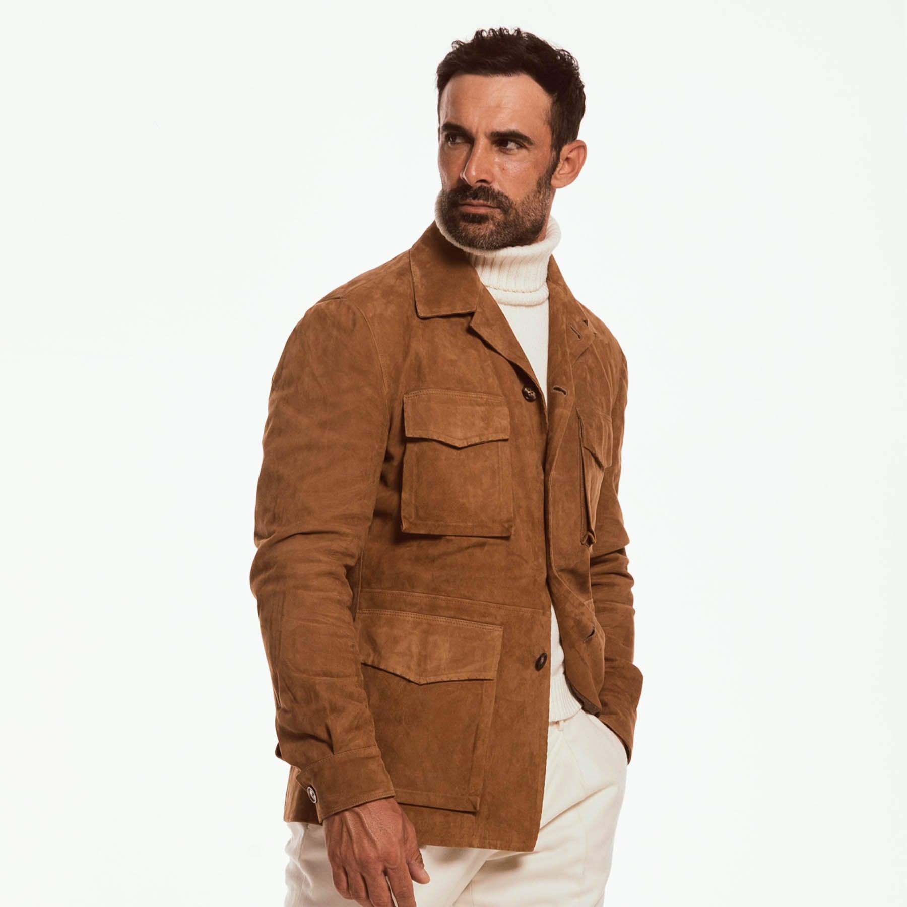 Suede Handmade Field Mountain Jacket – Rifugio Handmade Leather