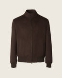 Cashmere & Wool Boston Bomber