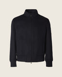 Cashmere & Wool Boston Bomber