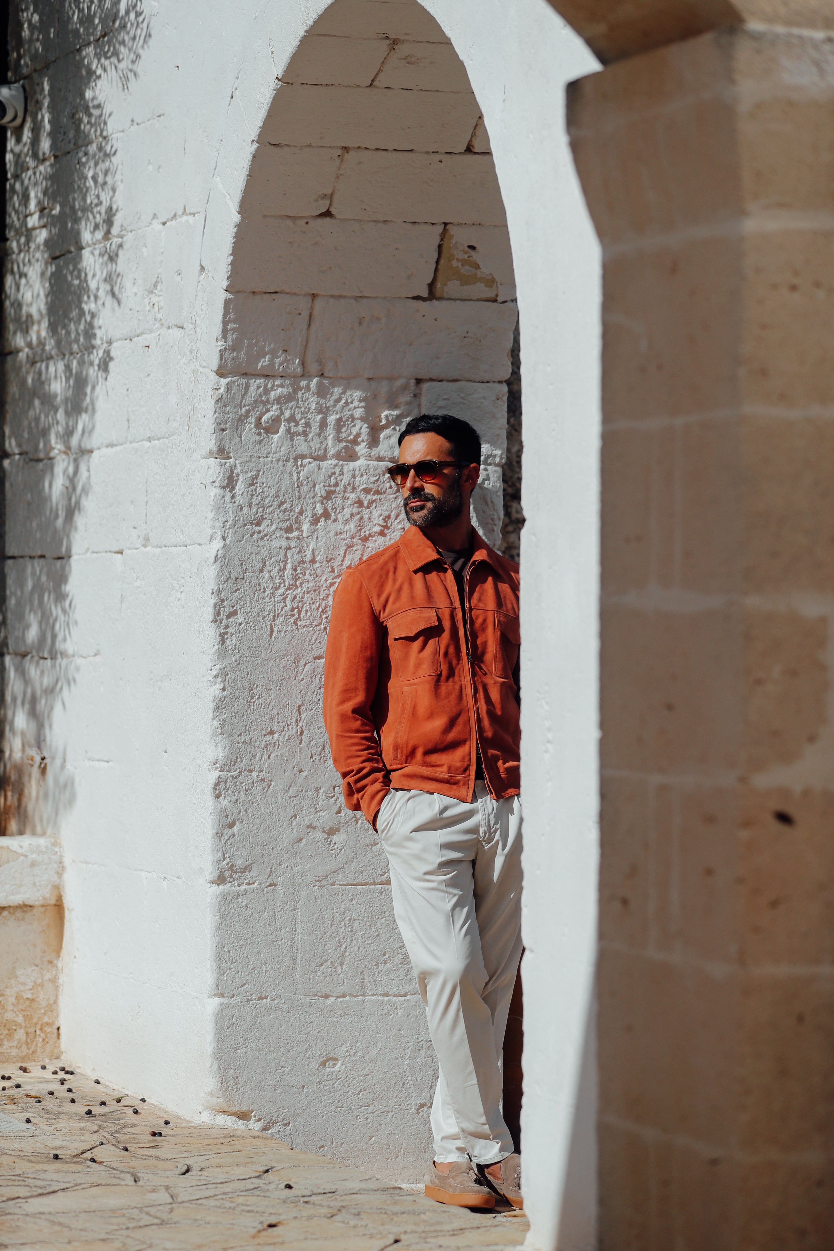 Blouson Fairmont – Rifugio Handmade Leather Jackets Napoli