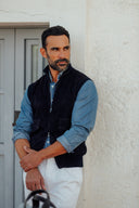 Suede & Cashmere Vest Andorra