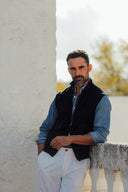 Suede & Cashmere Vest Andorra