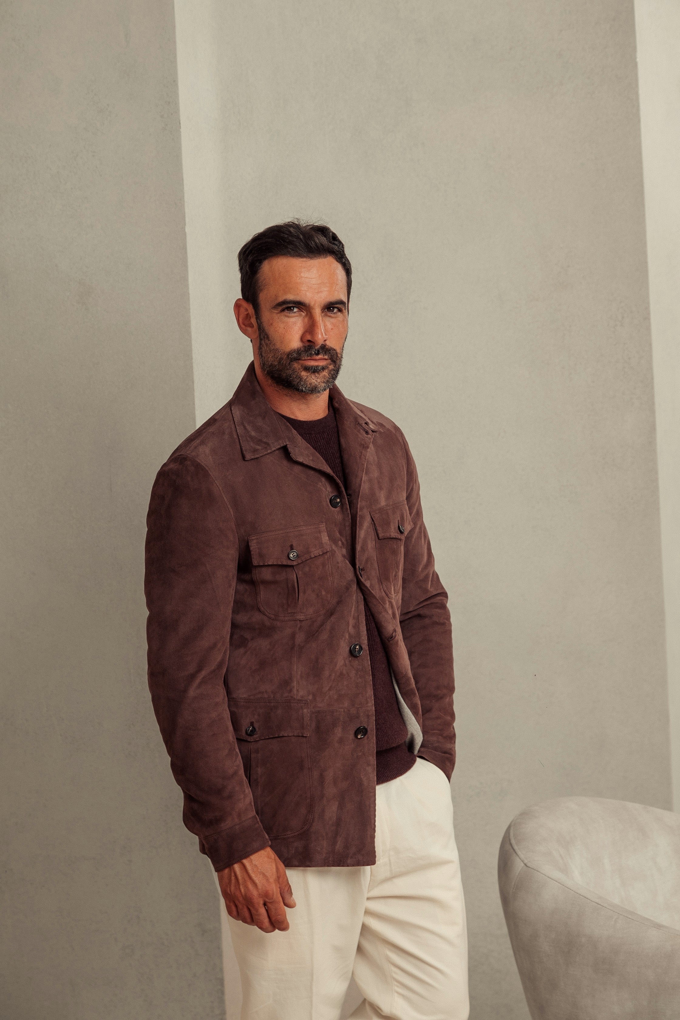 Suede Iconic Handmade Field Jacket – Rifugio Handmade Leather