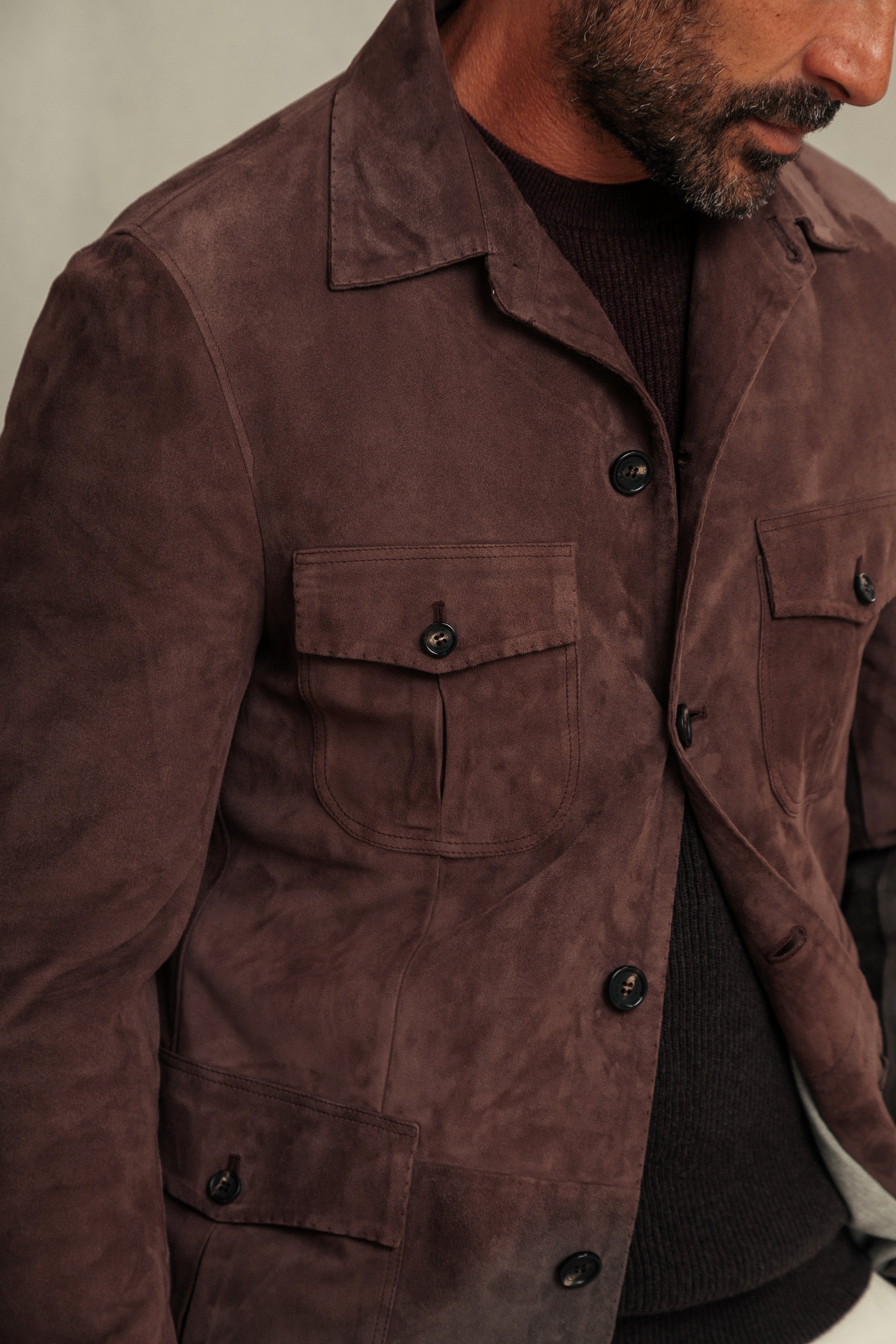Suede Iconic Handmade Field Jacket – Rifugio Handmade Leather