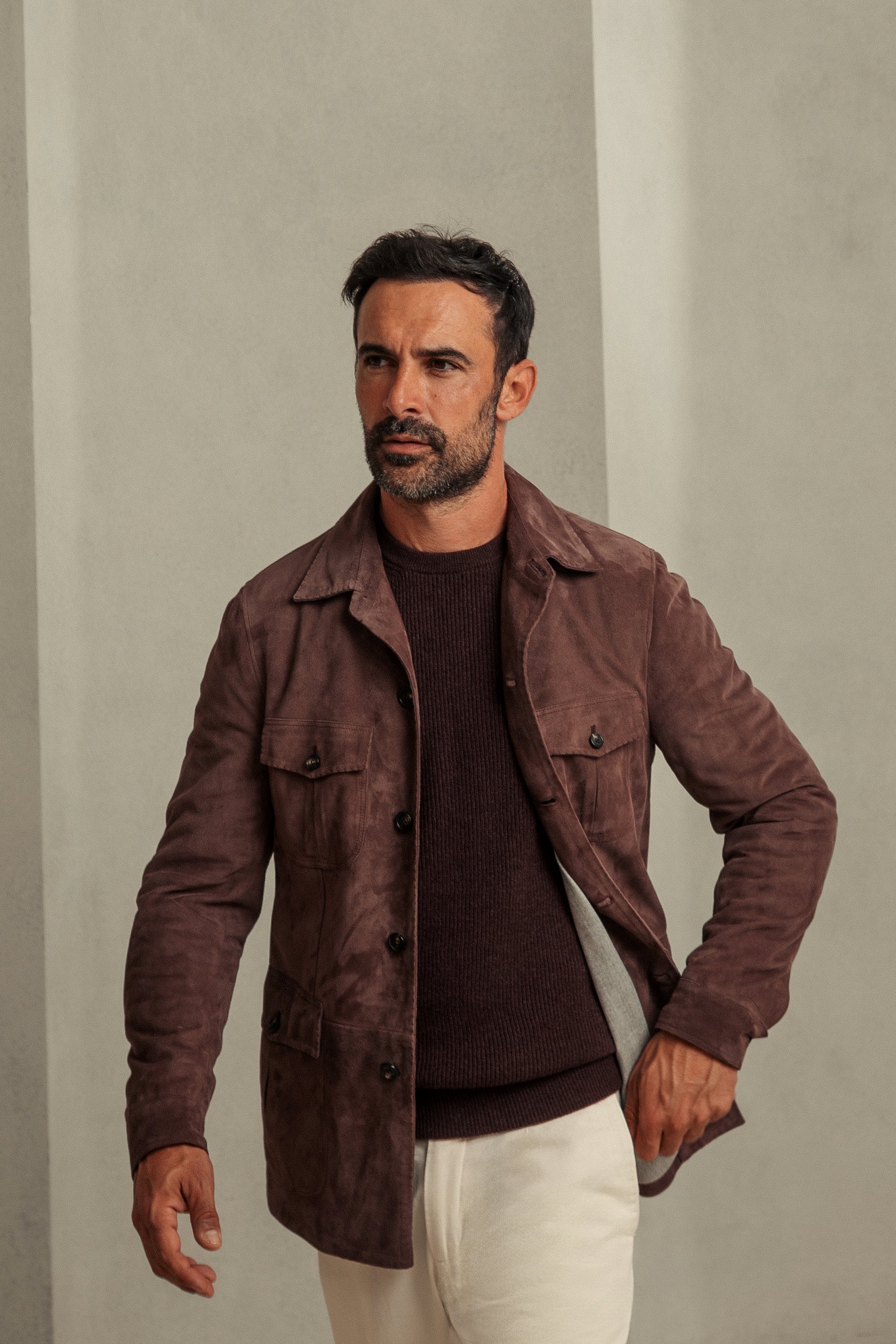 Suede Iconic Handmade Field Jacket – Rifugio Handmade Leather