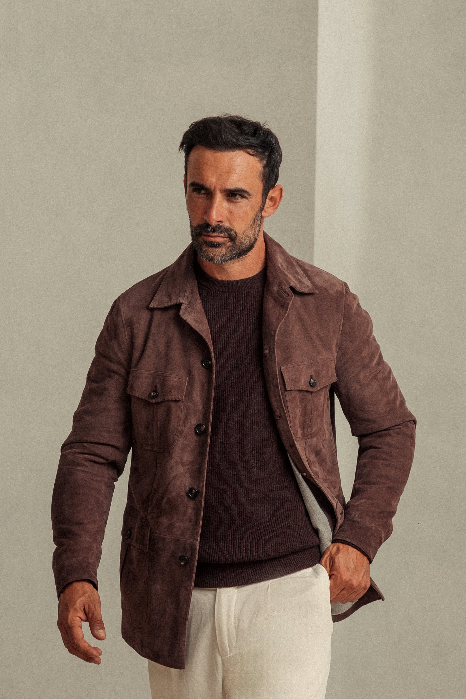 Suede Iconic Handmade Field Jacket – Rifugio Handmade Leather