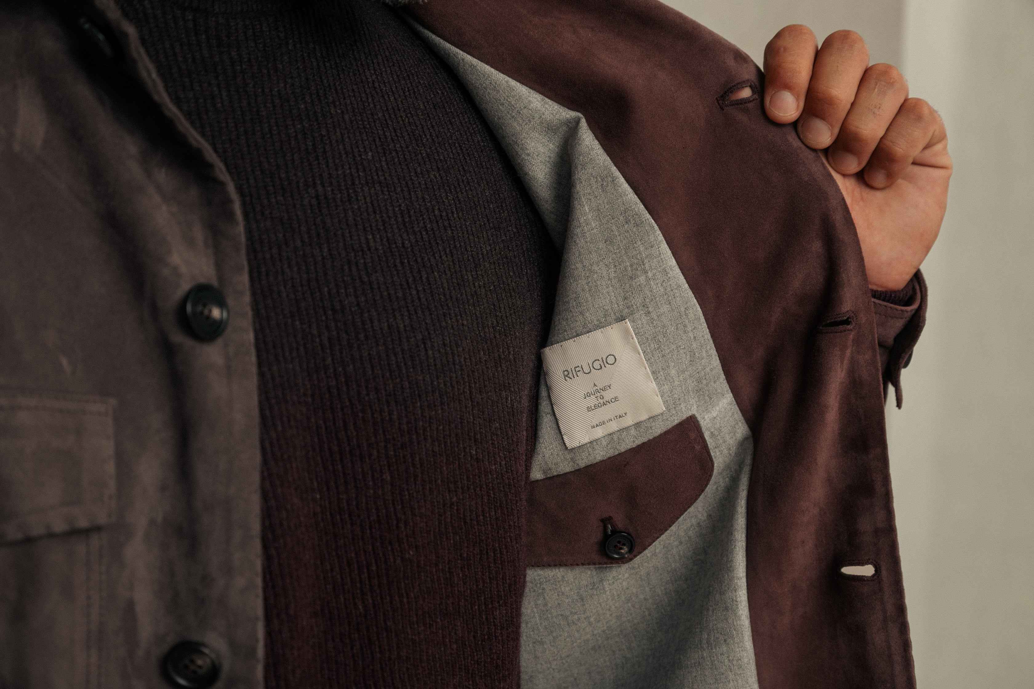 Suede Iconic Handmade Field Jacket – Rifugio Handmade Leather