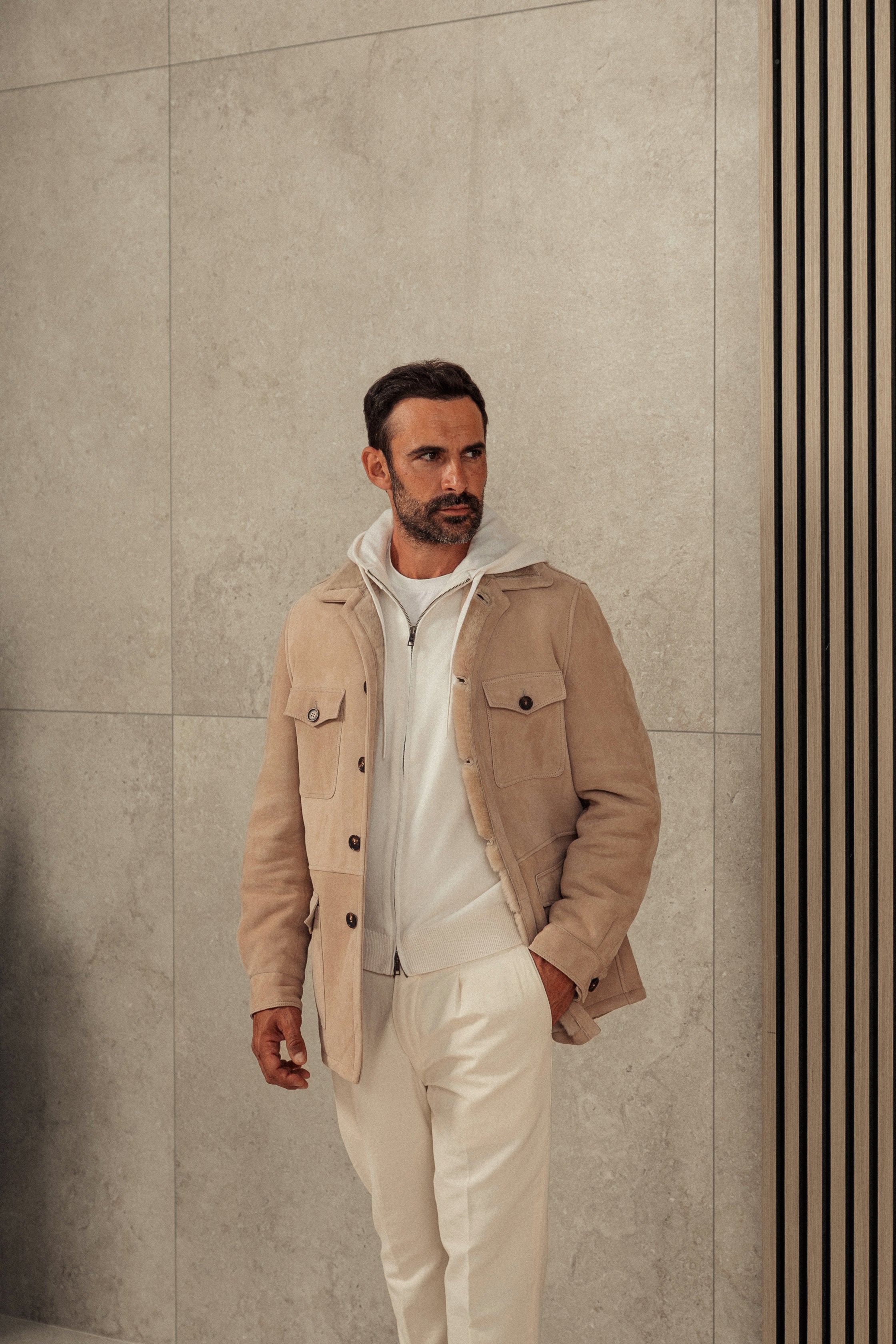 Iconic Shearling Field Jacket – Rifugio Handmade Leather Jackets