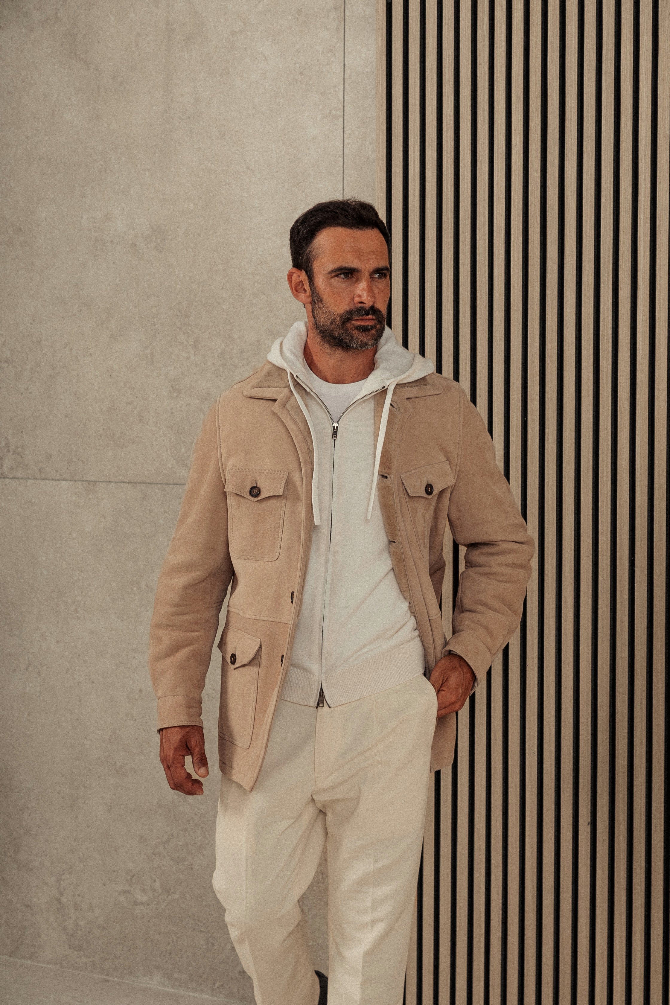 Iconic Shearling Field Jacket – Rifugio Handmade Leather Jackets