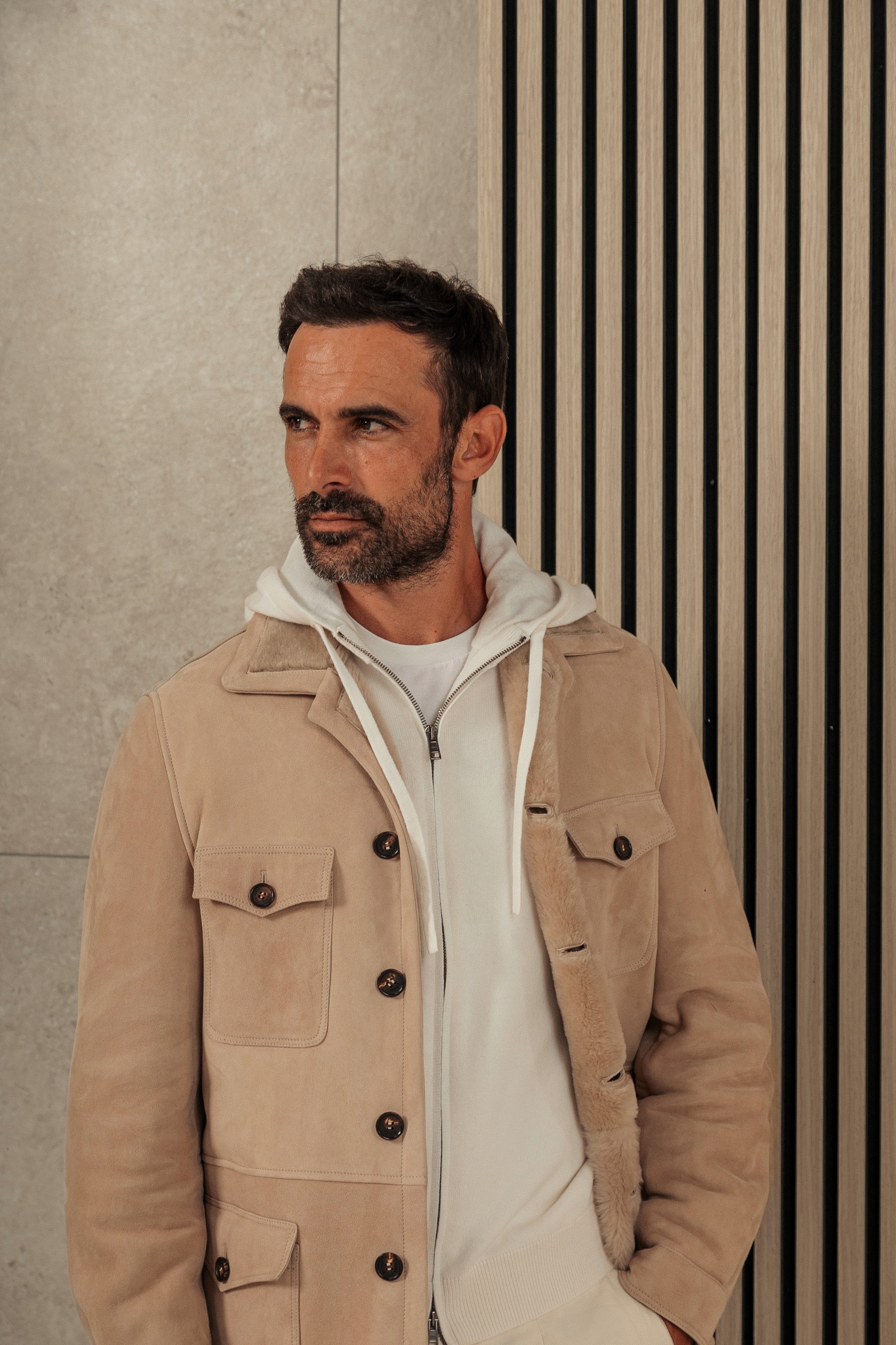 Iconic Shearling Field Jacket – Rifugio Handmade Leather Jackets