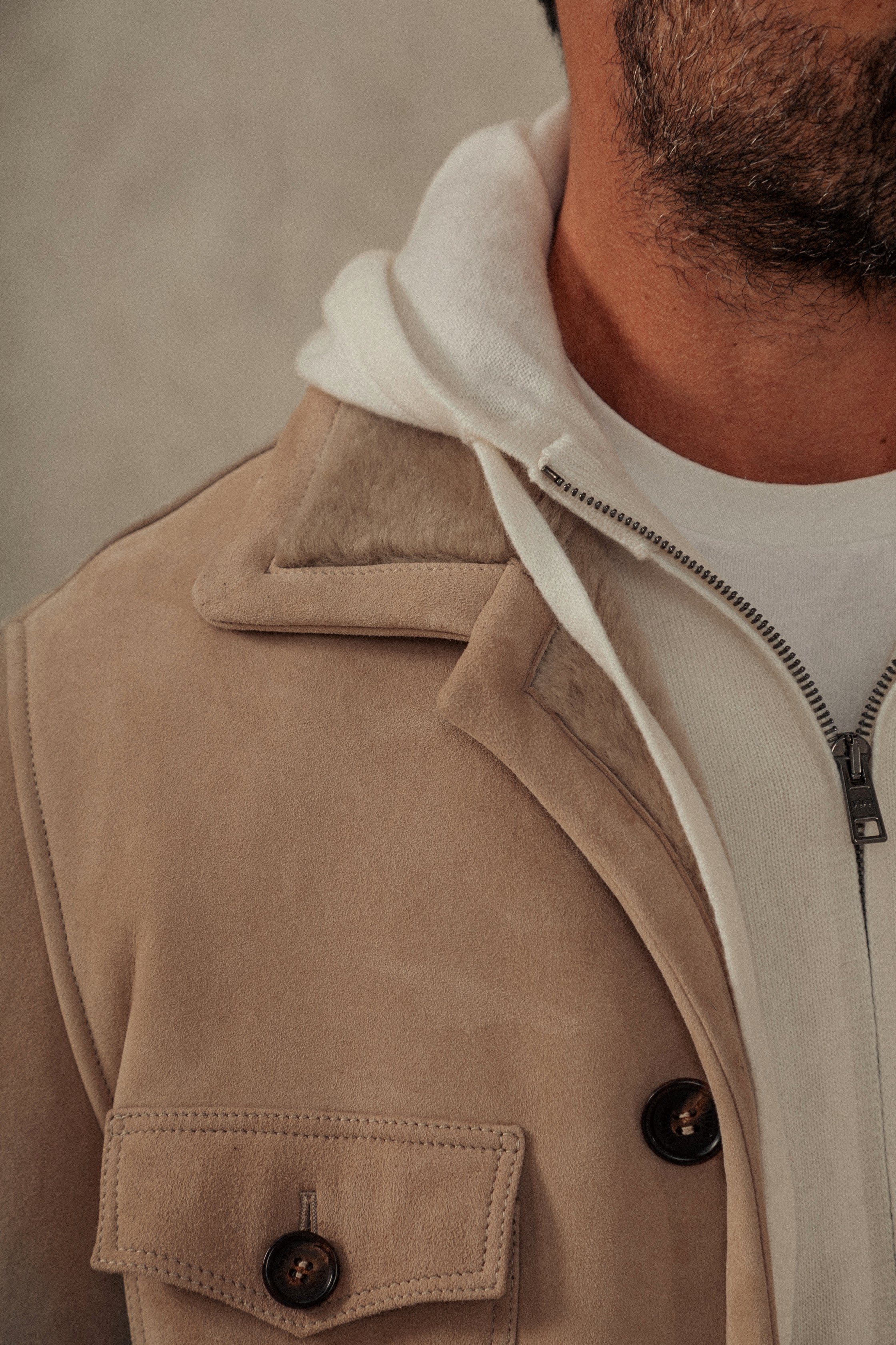 Iconic Shearling Field Jacket – Rifugio Handmade Leather Jackets