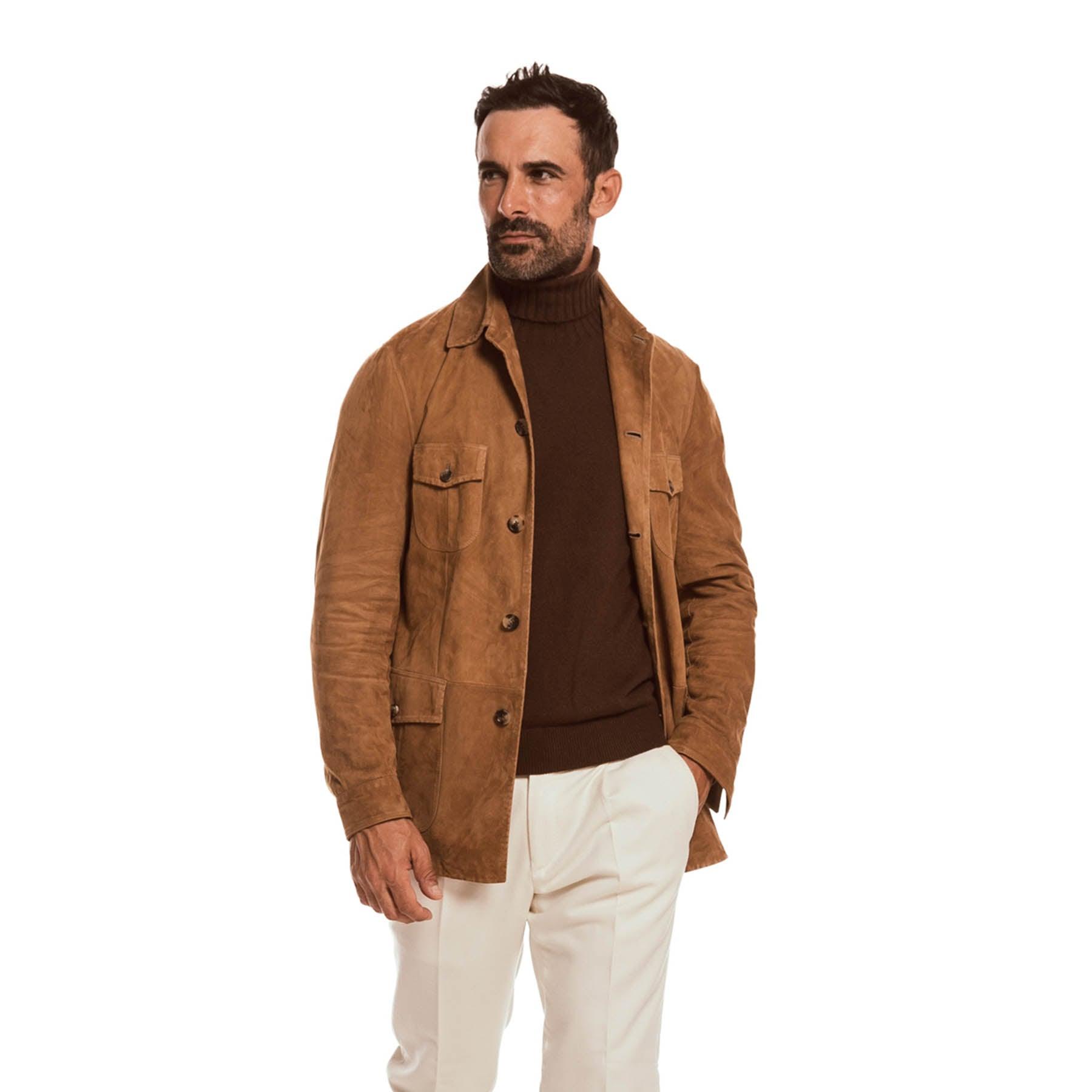Rever Suede Handmade Safari Jacket – Rifugio Handmade Leather