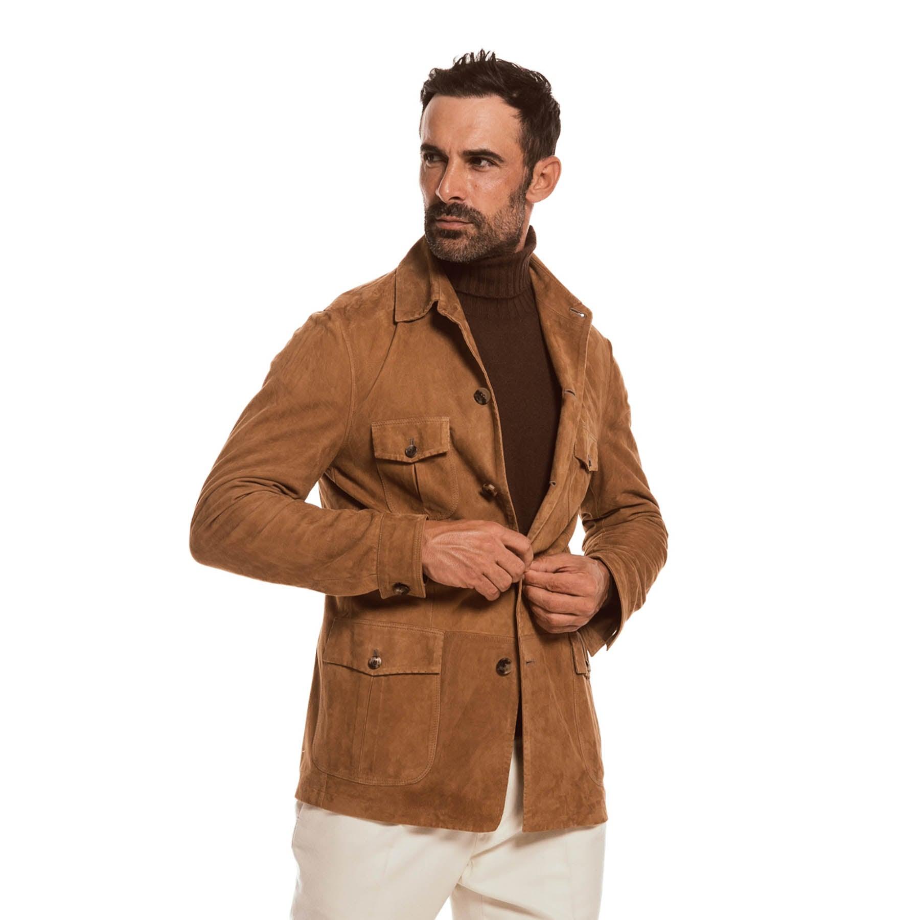Rever Suede Handmade Safari Jacket – Rifugio Handmade Leather