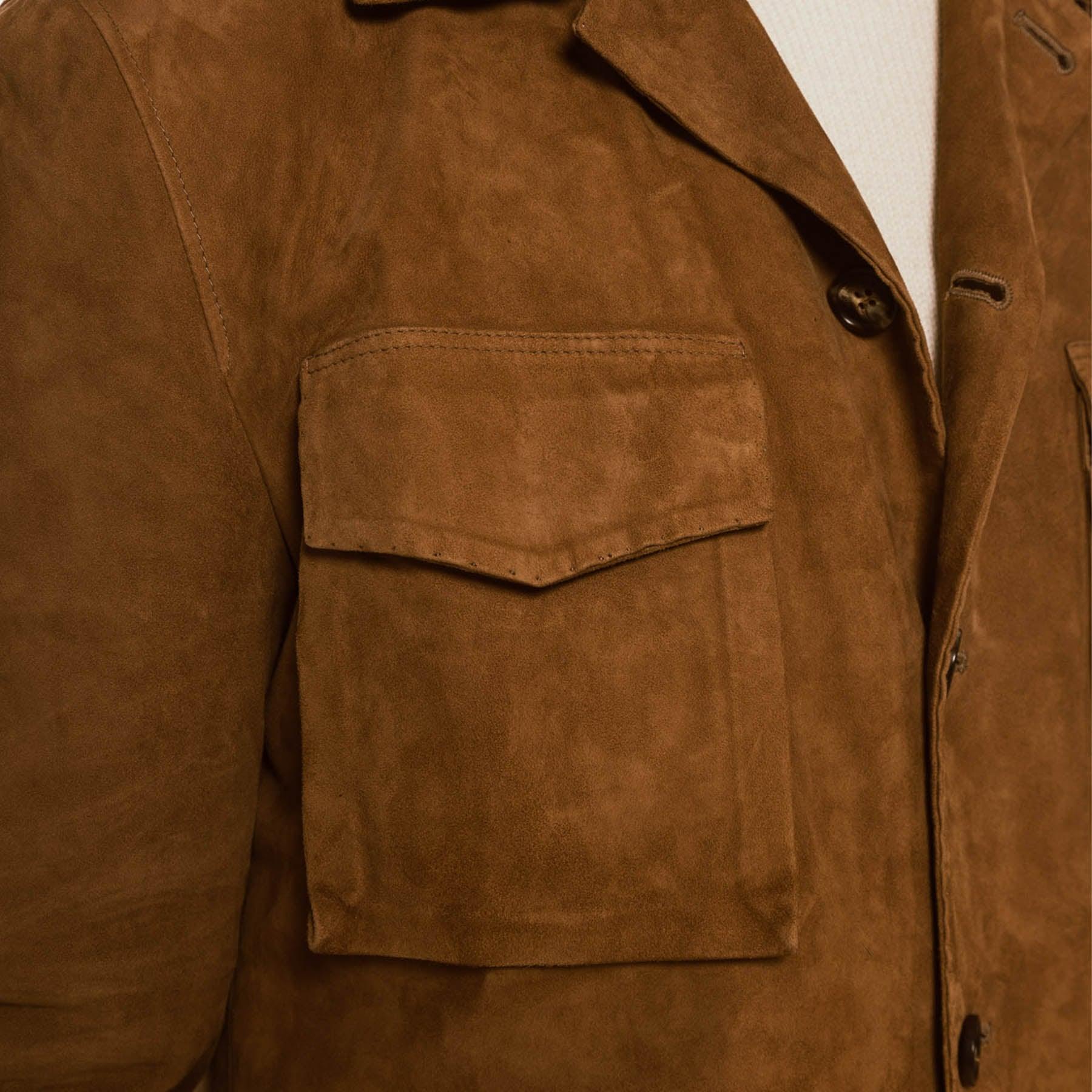 Suede Handmade Field Mountain Jacket – Rifugio Handmade Leather