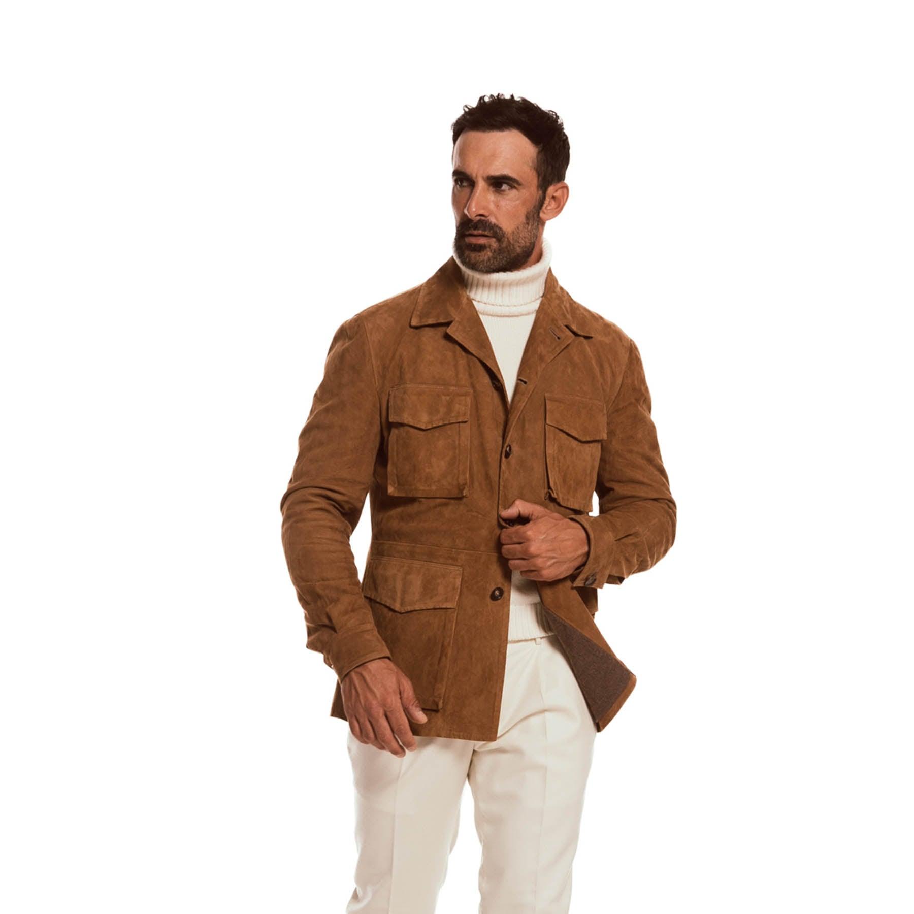 Suede Handmade Field Mountain Jacket – Rifugio Handmade Leather
