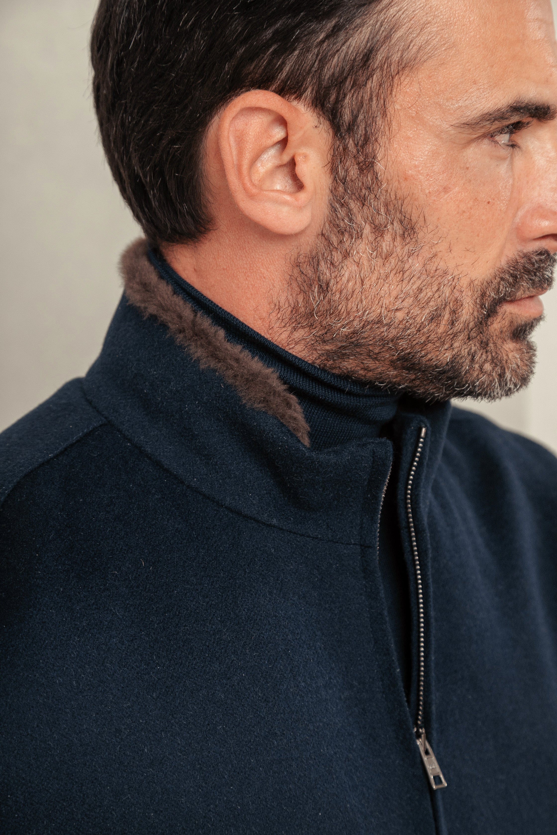 Cashmere & Mink Bomber Jacket – Rifugio Handmade Leather Jackets