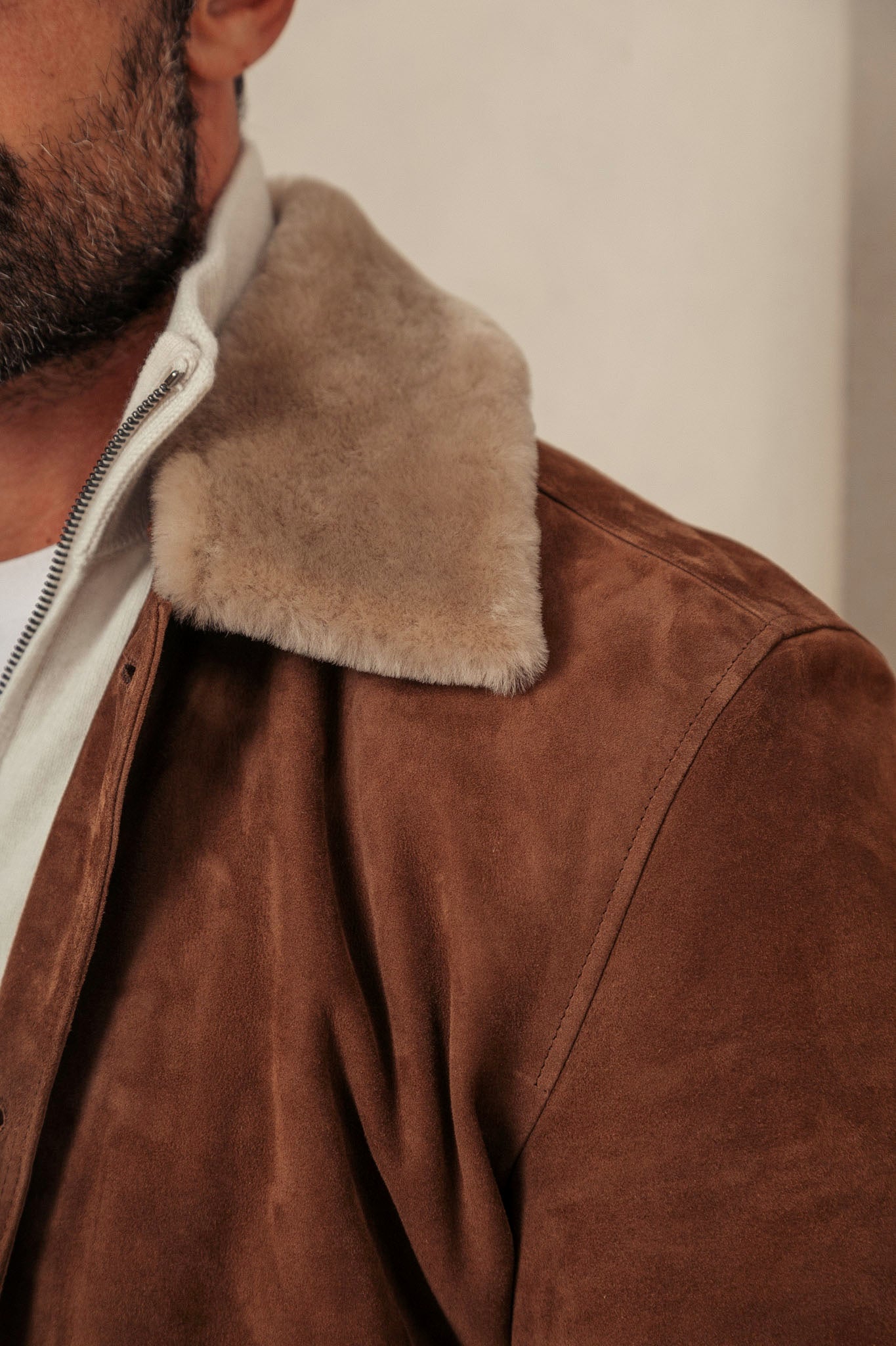 Suede Handmade Classic Blouson Jacket – Rifugio Handmade Leather