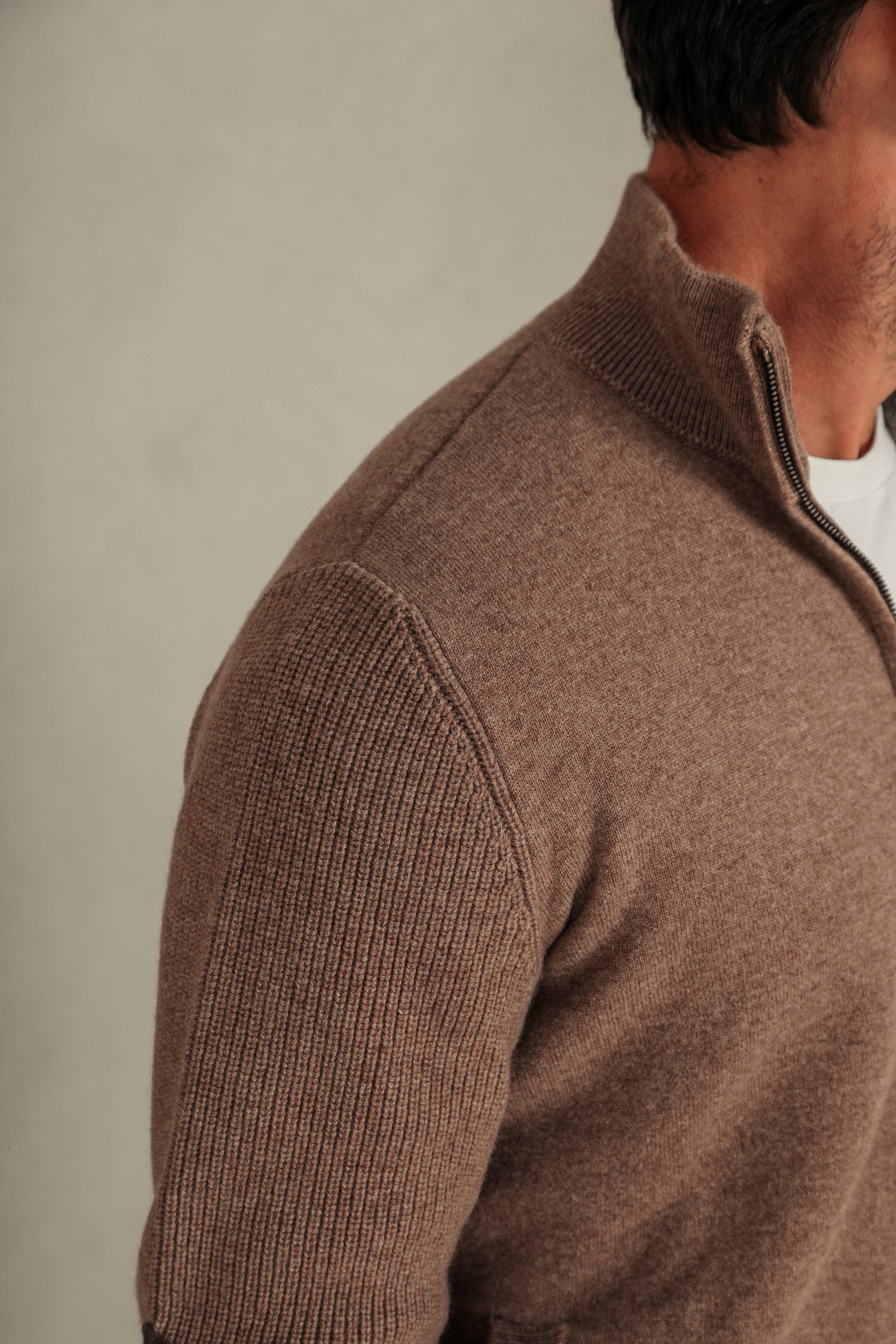 Cashmere Bomber Jacket – Rifugio Handmade Leather Jackets Napoli