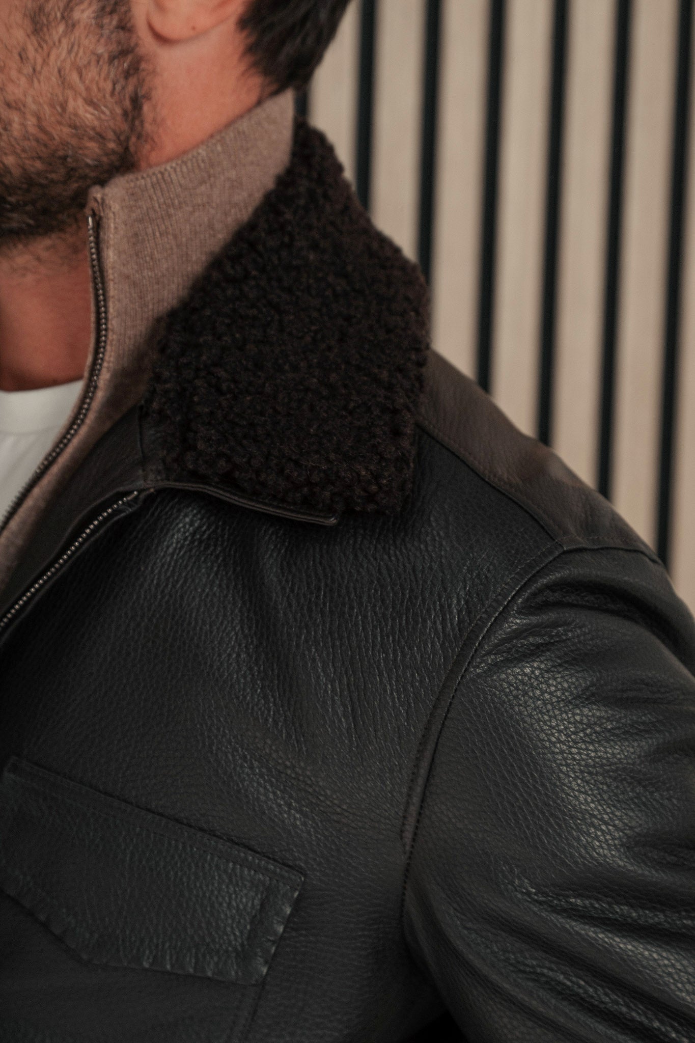Deerskin Iconic Sport Blouson Jacket – Rifugio Handmade Leather