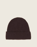 Cashmere Rib Knit Beanie