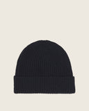 Cashmere Rib Knit Beanie