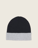 Cashmere Rib Knit Beanie