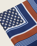 "Manhattan" Silk Bandana Scarf
