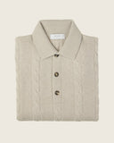 Cashmere Cable Polo