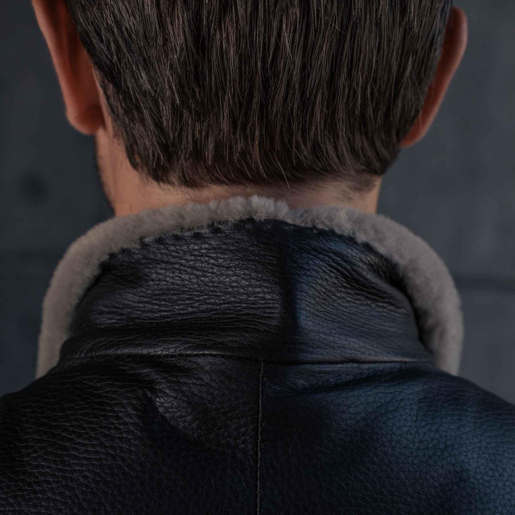 Men's Deerskin and Beaver Jacket – Rifugio Handmade Leather